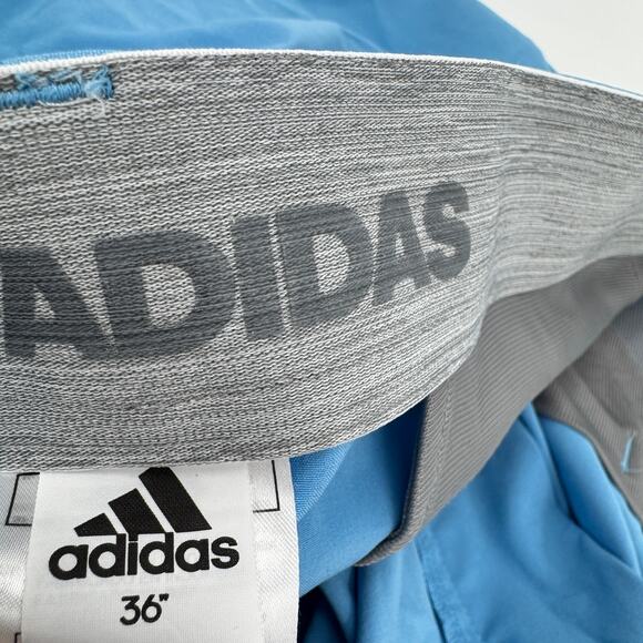 adidas Golf Shorts Mens 36 (38x9 ACTUAL) Blue Ultimate360 Activewear - Picture 4 of 9